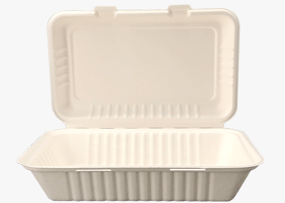 泰国工厂大量现货供应：纸浆模塑餐具;9×6锁盒 型号2